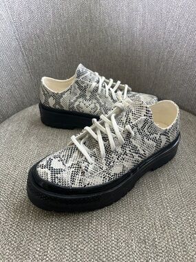 Converse Chuck 70 Formal Low Suede Snake Print Sneakers